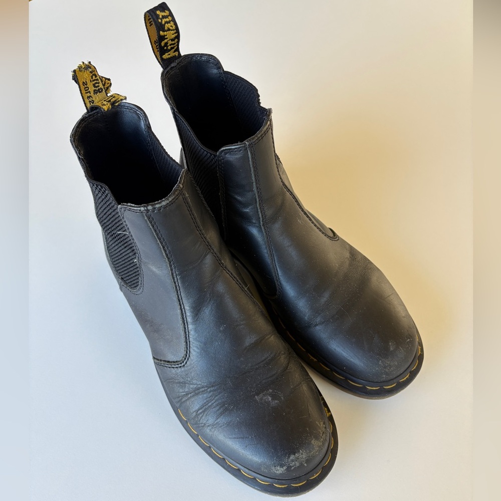 Dr Marten Black Chelsea Boots Women’s Boots Size 11